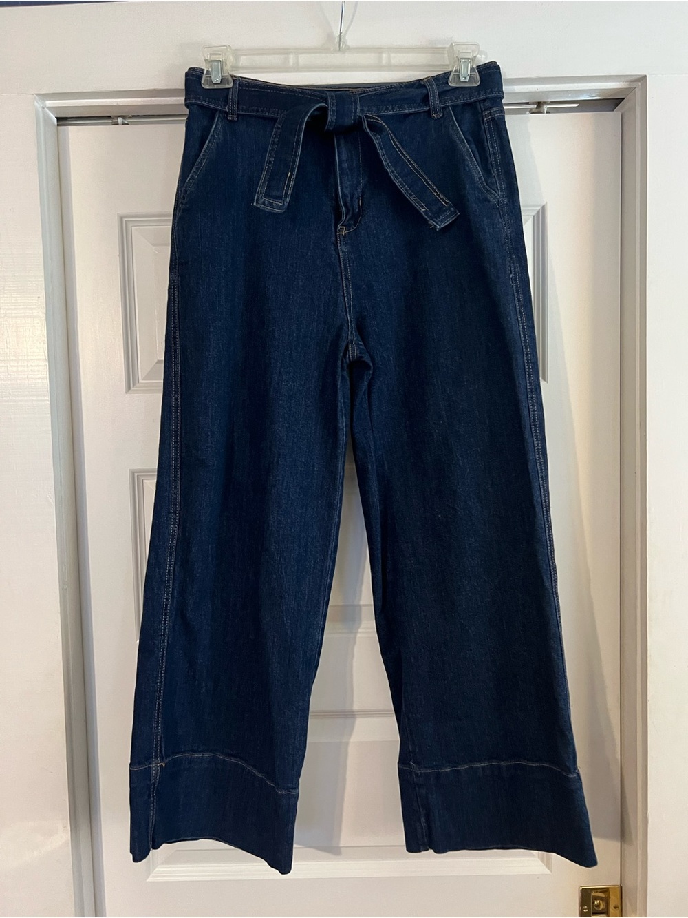 Oat Wide Leg Jeans - size 8/29